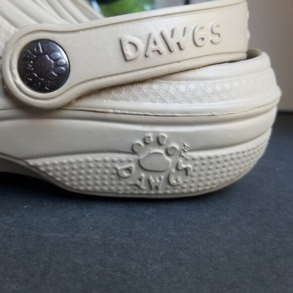 Dawgs Shoes Women's Size 8 38EU Ultrasoft Beach Clogs Tan Colour NWT - Picture 7 of 16